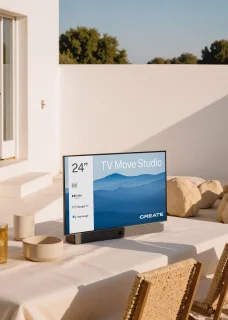 CREATE TV MOVE STUDIO Draagbare 24" Smart TV