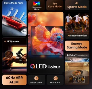 Hisense 55E77Q 55" Smart TV