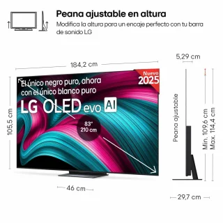 LG C5 OLED TV 83 inch