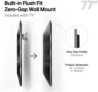 LG G5 OLED77G54LW 77 inch OLED TV