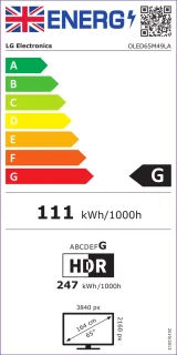 LG M4 OLED65M49LA 65 inch OLED TV