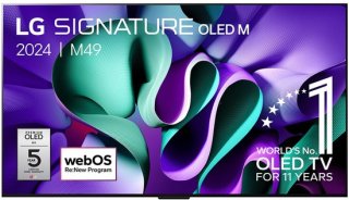 Strak design en haarscherp beeld: de LG M4 OLED65M49LA