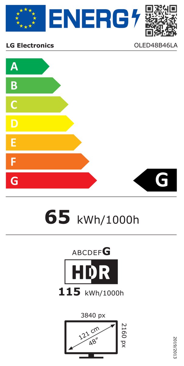 LG OLED48B46LA 48 inch 4K OLED 2024