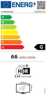LG OLED48C4 48 inch 4K OLED Evo 2024