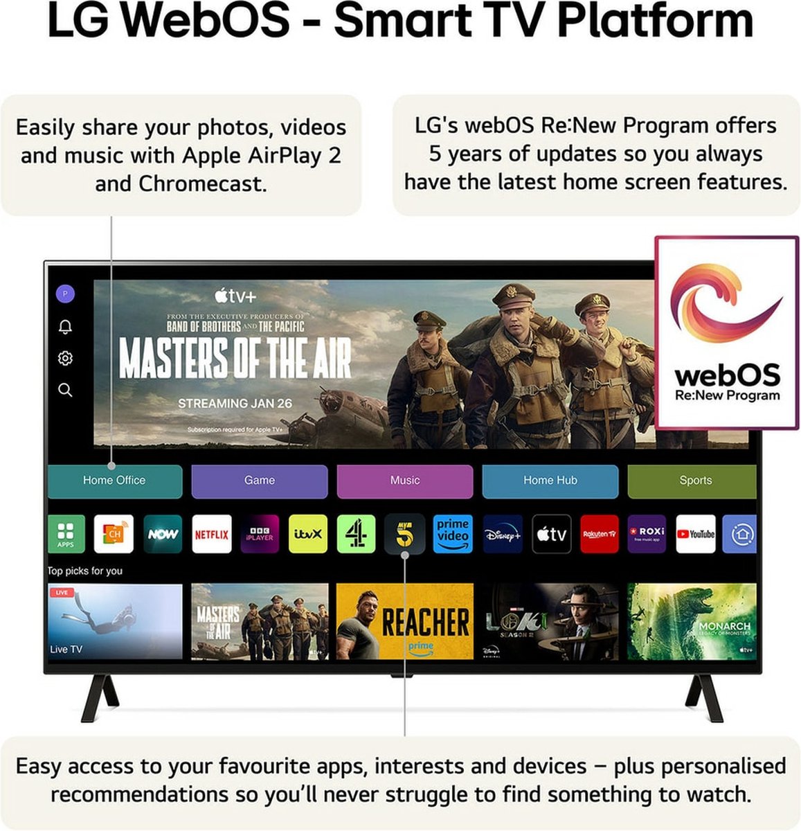 LG OLED55B46LA 55 inch 4K OLED 2024