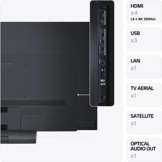 LG OLED55C3 55 inch 4K OLED evo 2023