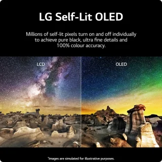 LG OLED55C3 55 inch 4K OLED evo 2023