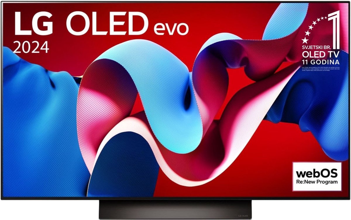 De LG OLED55C4 55 inch 4K OLED 2024 in één oogopslag