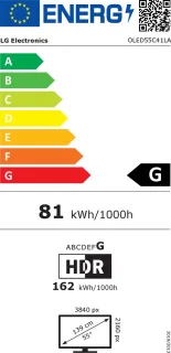LG OLED55C4 55 inch 4K OLED 2024