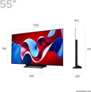 LG OLED55C4 55 inch 4K OLED TV 2024