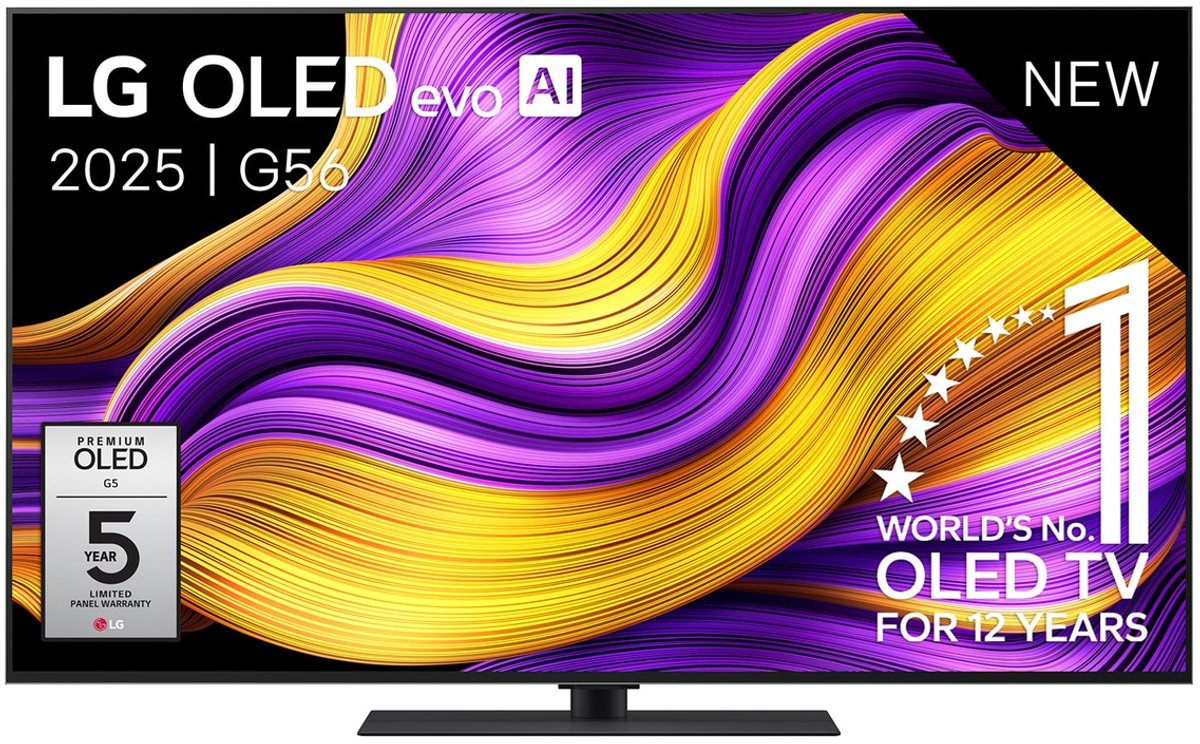 De LG OLED55G56LS 55" 4K OLED Evo Max 2025 in één oogopslag