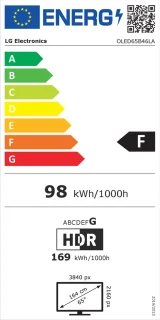 LG OLED65B46LA 65 inch 4K OLED 2024