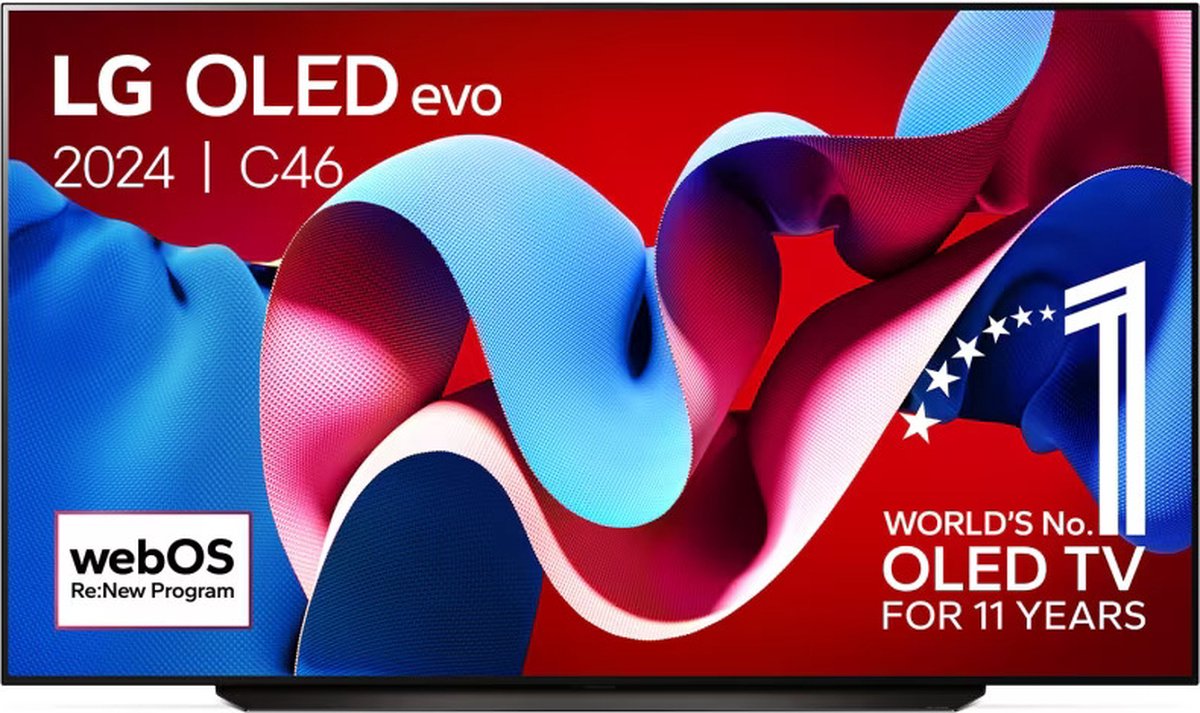 LG OLED65C46LA 65 inch 4K OLED Evo 2024