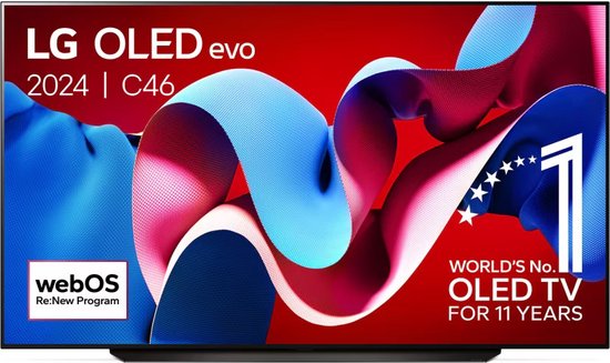 LG OLED65C46LA 65 inch 4K OLED Evo 2024