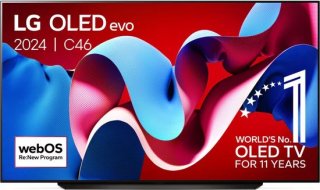 LG OLED65C46LA 65 inch 4K OLED Evo 2024