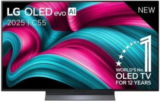 LG OLED65C55LA 65 inch 4K OLED Evo 2025