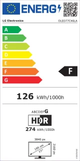LG OLED77C4 77" 4K OLED Evo 2024