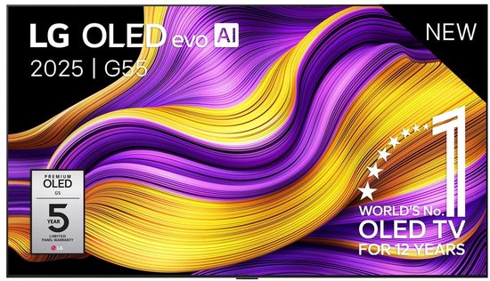 LG OLED77G55LW 77 inch 4K OLED TV 2025 review