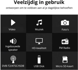 Mylucinda® - Draagbare Mini TV