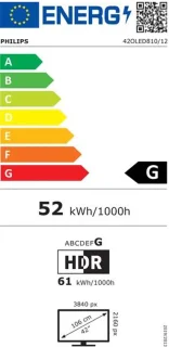 Philips 42OLED810/12 OLED TV 42 inch (2025)