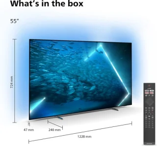 Philips 55OLED707/12 — 55 inch 4K OLED met focus op beeldkwaliteit en connectiviteit