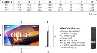 Philips 77OLED910/12 - 77" TV