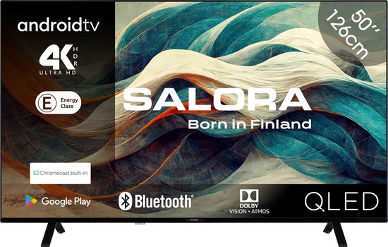Salora 50QLED320 50" 4K Ultra HD Smart TV zwart review