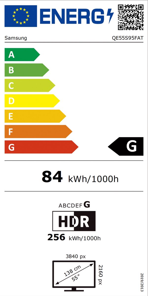 Wat vinden we goed aan de Samsung QE55S95F 55" QD-OLED 4K 2025