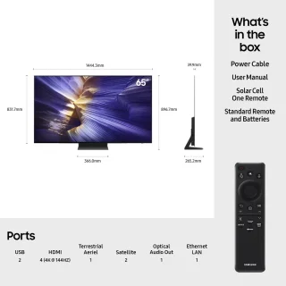 Samsung QE65S93F 65 inch Televisie