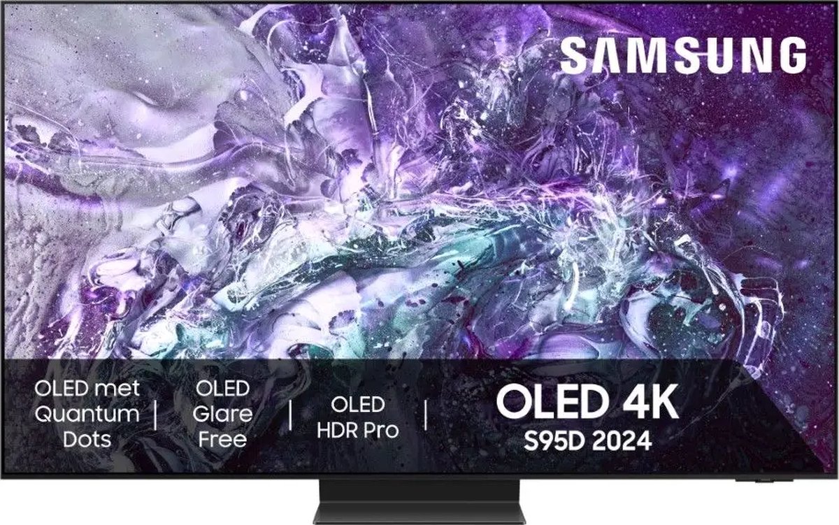 De Samsung QE65S95D 65 inch 4K QD-OLED 2024 in één oogopslag