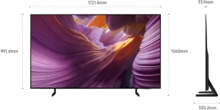 Samsung QE77S85F 77 inch Televisie