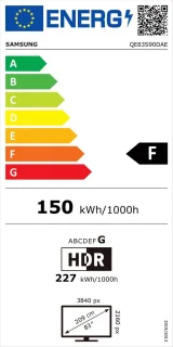 Samsung QE83S90DAE Televisie 83 inch