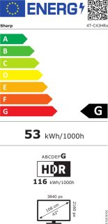 Wat vinden we goed aan de Sharp Aquos 43HR7265 Televisie