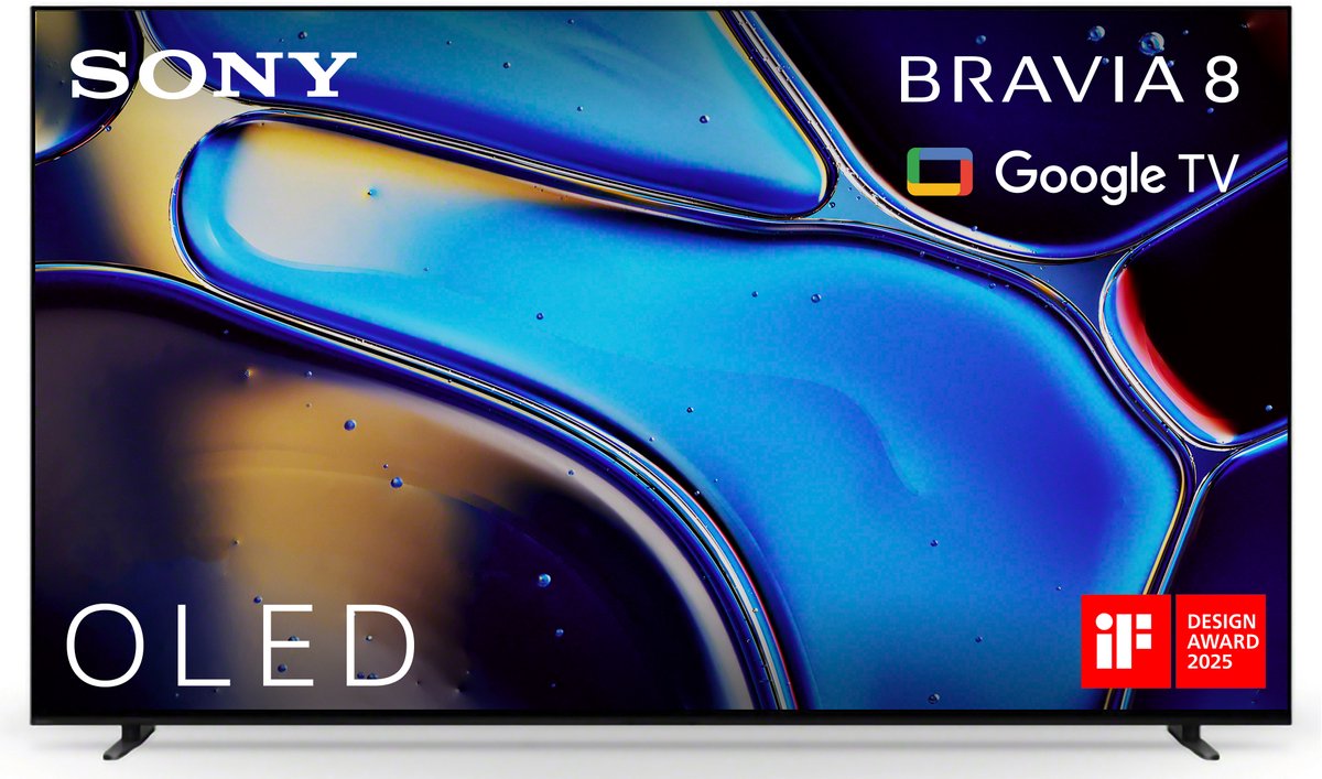 De Sony Bravia 8 55" 4K OLED 2024 in één oogopslag