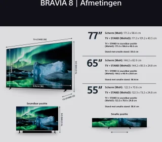Sony Bravia 8 55" 4K OLED 2024