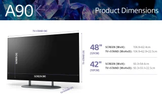 Sony XR-48A90K 48" 4K OLED 2022