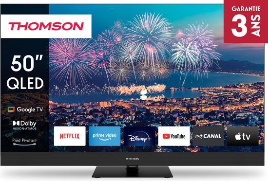 Thomson 50QG6C14 50" 4K Ultra HD Smart TV Zwart review