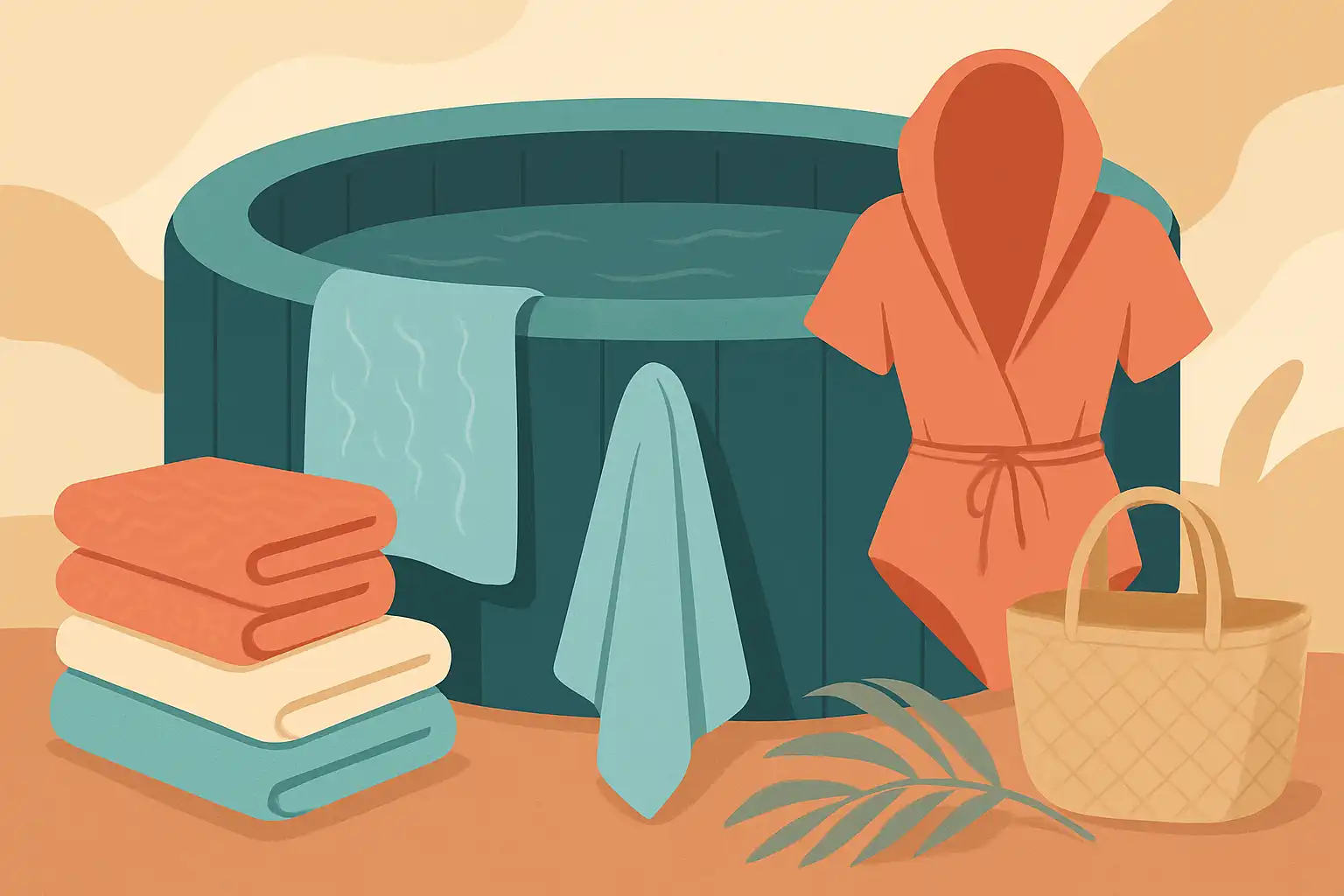 De beste handdoeken en badkleding voor je opblaasbare jacuzzi: materialen, onderhoud en stylingtips