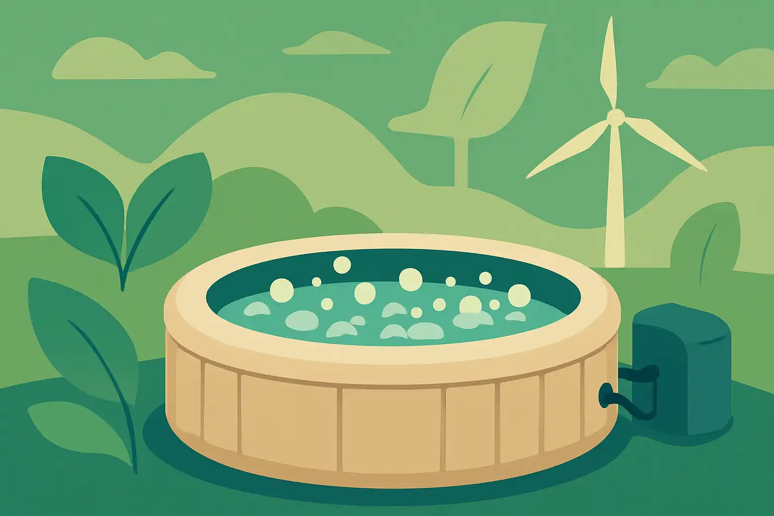 Duurzaam bubbelen: milieuvriendelijke materialen en innovaties in opblaasbare jacuzzis