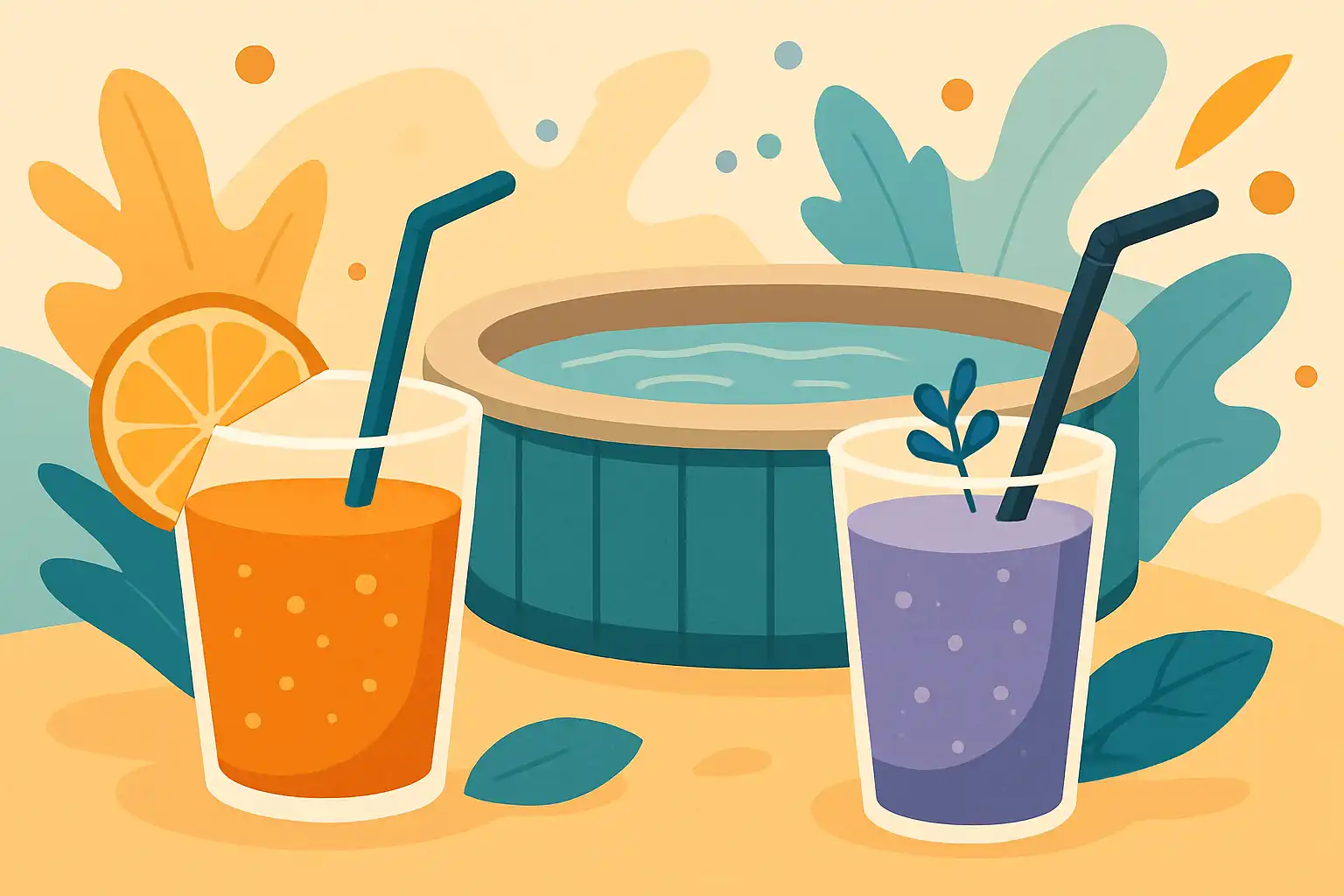 Heerlijke cocktail- en mocktailrecepten voor je jacuzzi-avond zonder rommel en glas