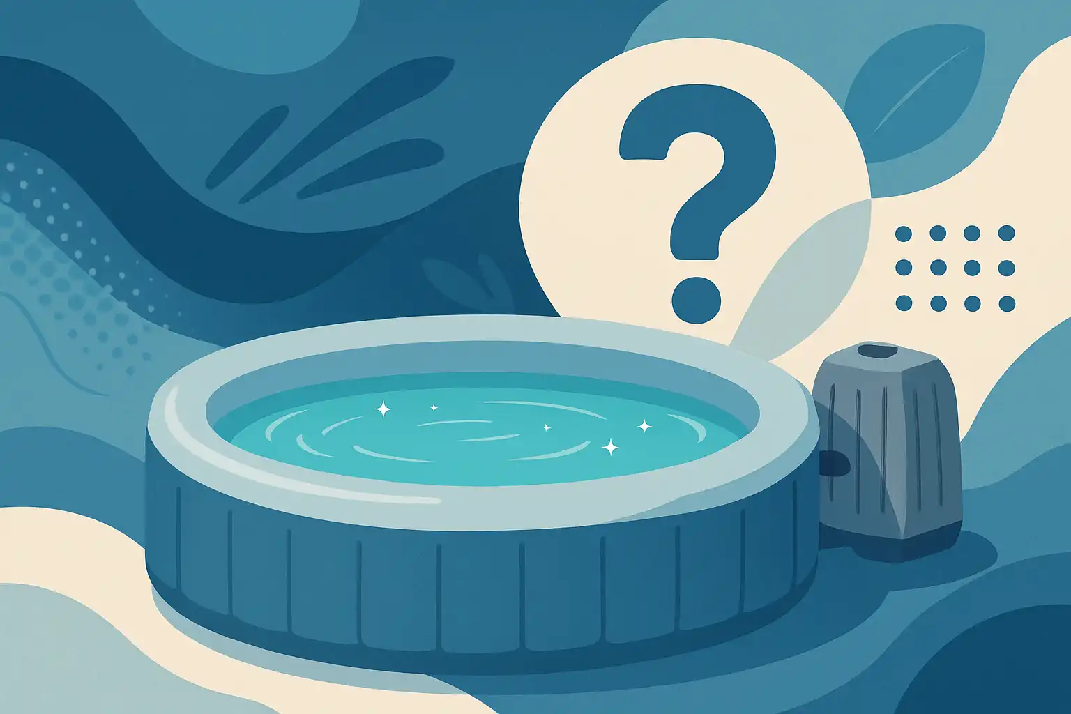 Hoe lang blijft het water in je opblaasbare jacuzzi goed? Zo houd je het wekenlang helder
