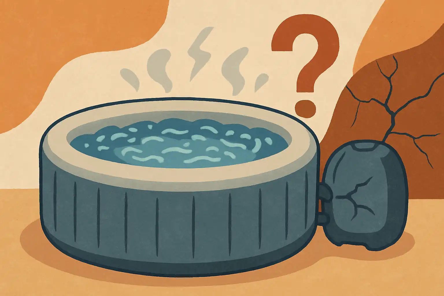Is het tijd om je opblaasbare jacuzzi te vervangen: signalen dat je spa aan vervanging toe is