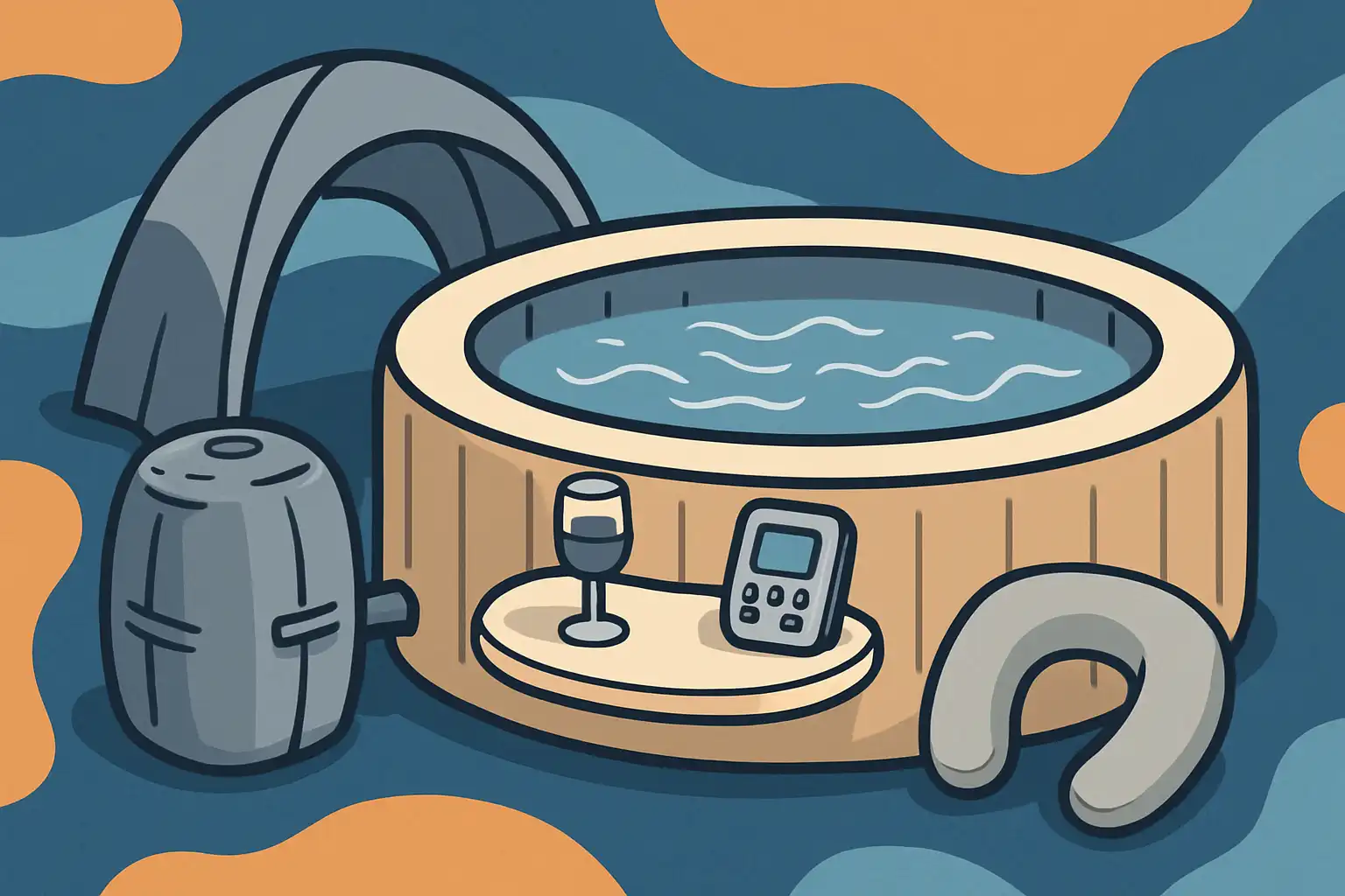 Must-have accessoires die je opblaasbare jacuzzi next level maken