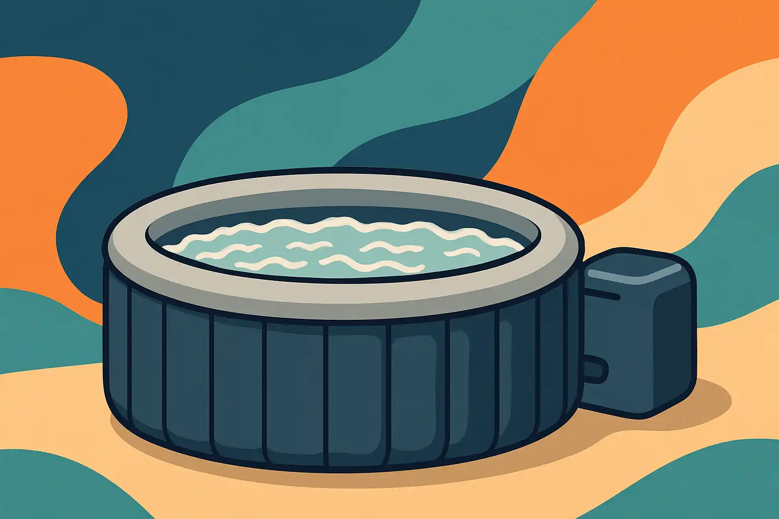 Opblaasbare jacuzzi voor 2, 4 of 6 personen: zo kies je het formaat dat écht bij je past