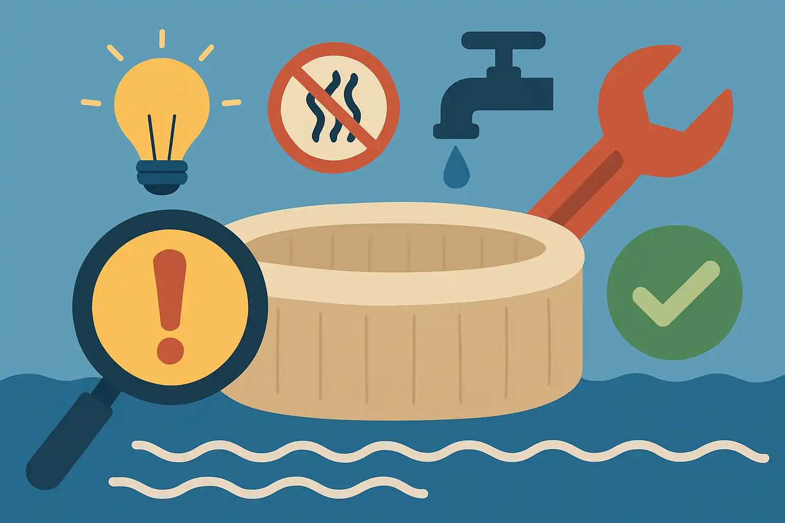 Snelle probleemoplosser: 7 veelvoorkomende spa-issues en hoe je ze zelf fixt