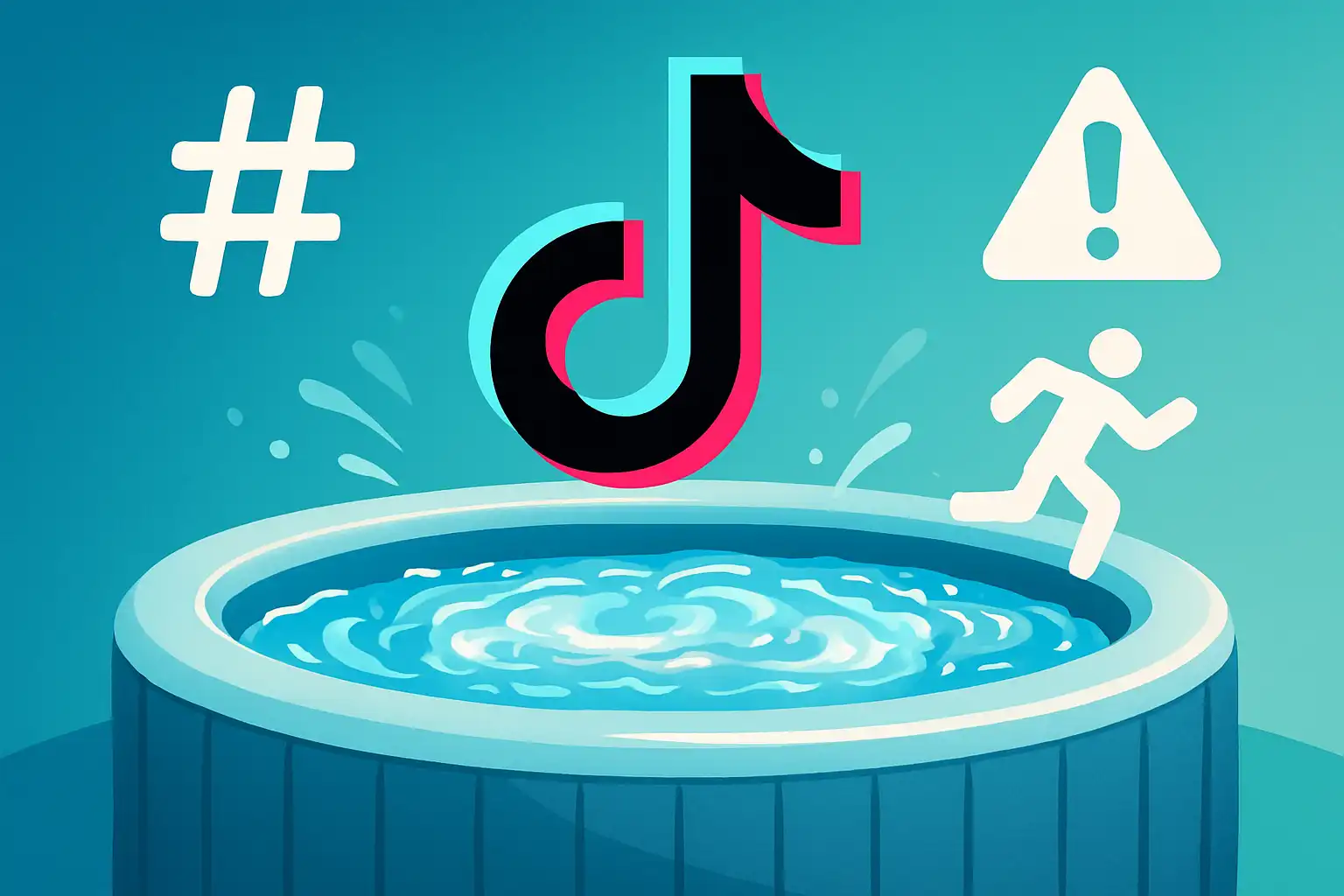 TikTok jacuzzi-trends: 8 virale uitdagingen en hoe je ze veilig naspeelt