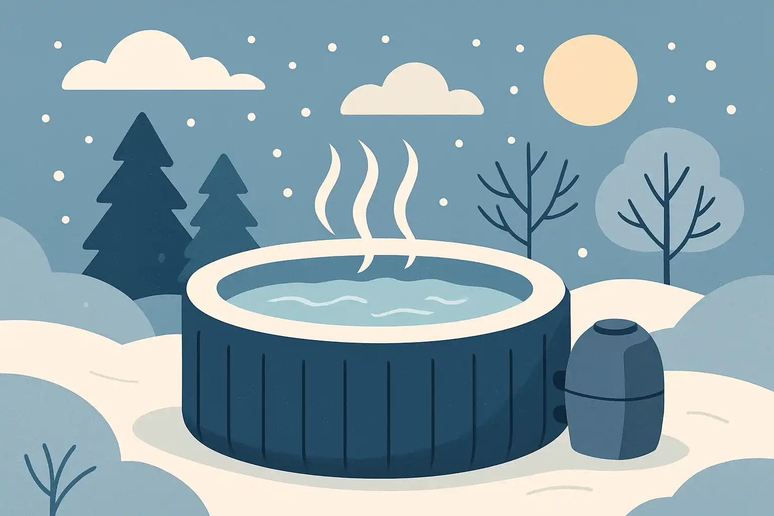 Winter wellness: hoe je jouw opblaasbare jacuzzi het hele jaar door kunt gebruiken