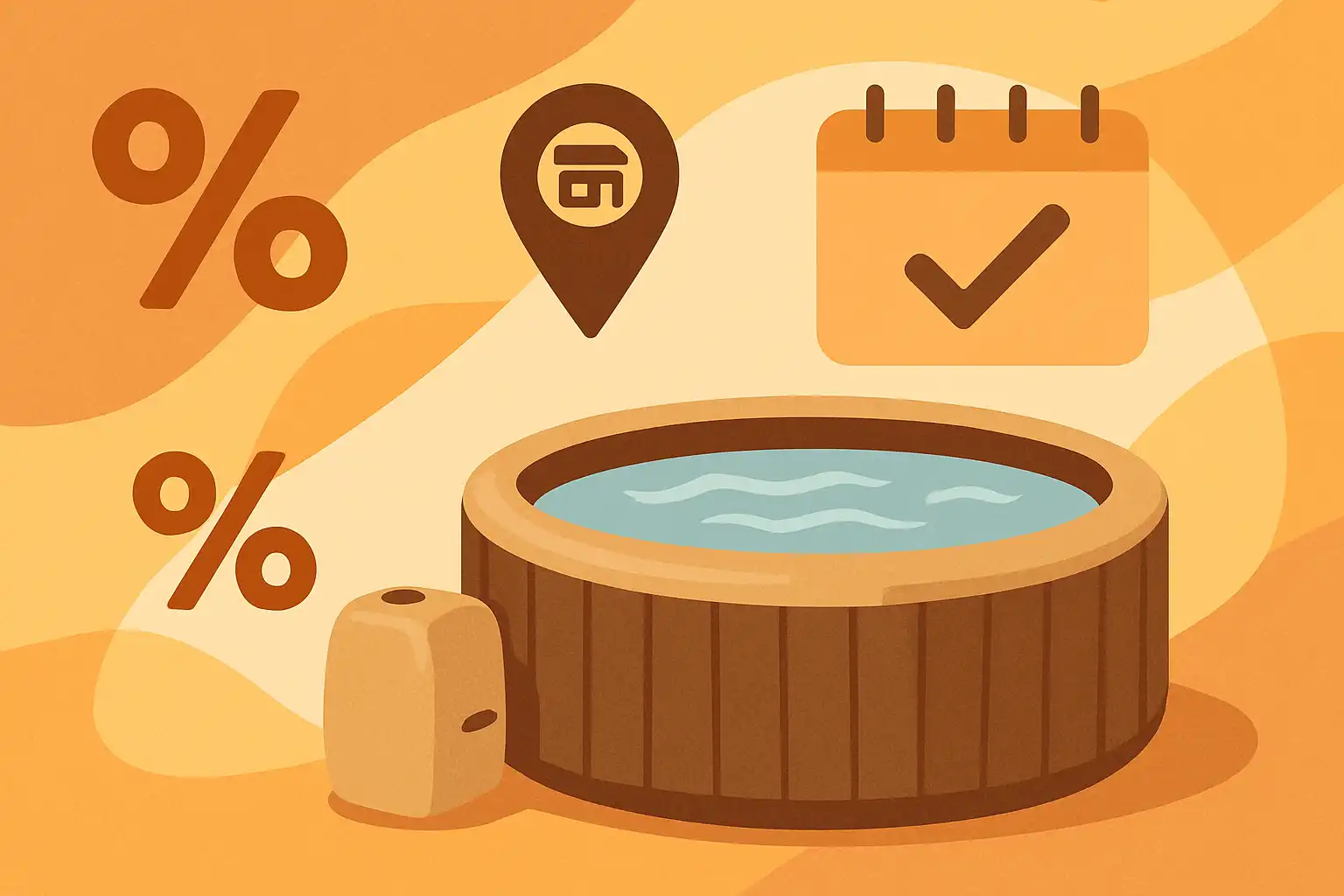 Zo scoor je de beste deal: wanneer en waar je een opblaasbare jacuzzi het slimst koopt