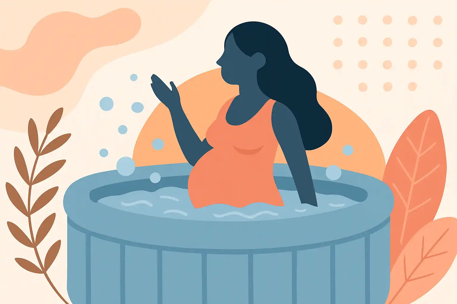Zwanger en bubbelen: veilige richtlijnen voor het gebruik van een opblaasbare jacuzzi tijdens de zwangerschap