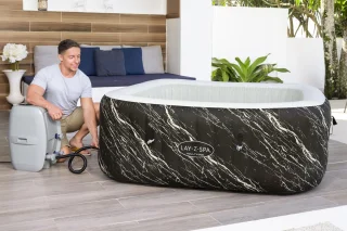Lay-Z-Spa® Hollywood Energy-Efficient Luxe AirJet™ Opblaasbare Spa met Ledverlichting voor 4-6 Personen